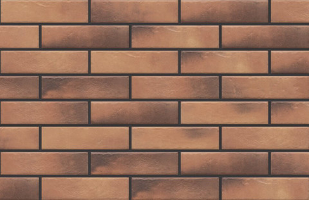 Cerrad Retro brick, Curry, 245x65x8 - Клинкерная плитка для фасада и внутренней отделки