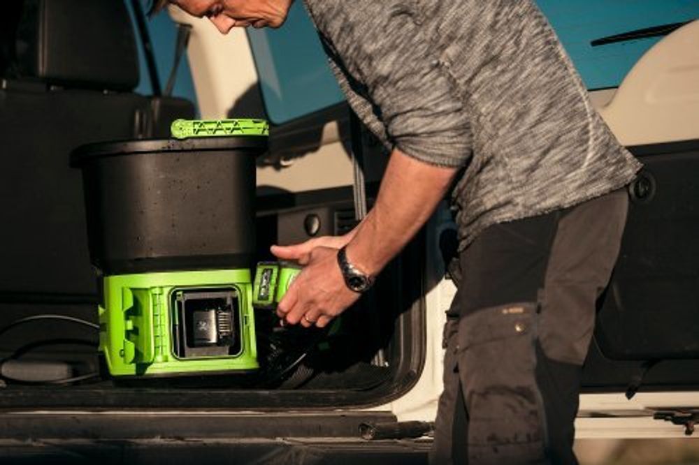 Аккумуляторная мойка высокого давления Greenworks GDC40, 5104507,40v, 70 бар, без АКБ и ЗУ