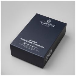 НАБОР СТОЛОВЫХ ПРИБОРОВ SENSO AGNESS 18 ПР., СТАЛЬ 18/10