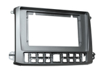 Комплект рамки с разъёмами 10" GAZ Газель НН (NN) 2019-2025+ серебро - Car-Smart 9711S
