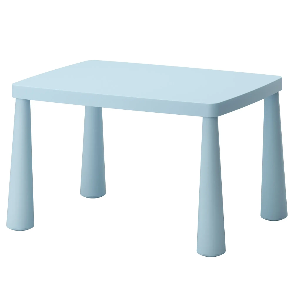 Детский стол BARNBORD, 77x55х48 см, полипропилен, голубой