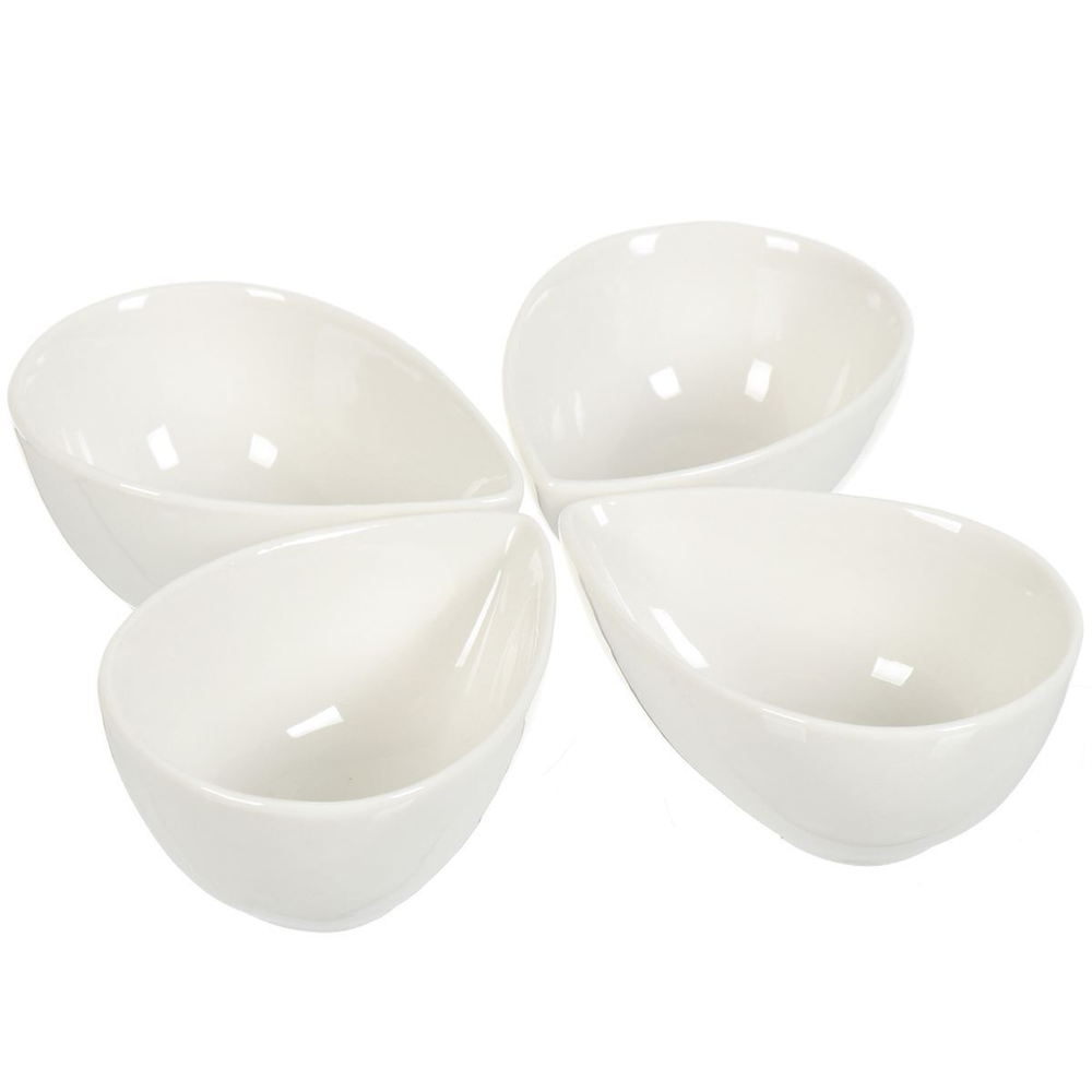 Салатник керамика, бамбук, кругл, 4 шт, 10х4 см, 40х8 см, Y4-5362