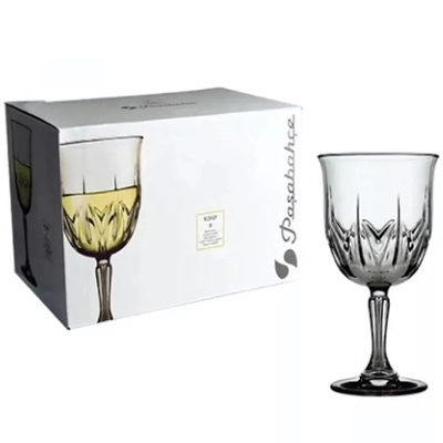 Набор бокалов для вина 270мл 6шт «Карат» 440147B