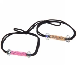 Резинки для волос 2шт «Кокетка - Your Style - Бисер», цвет бусин микс, d-5,5см