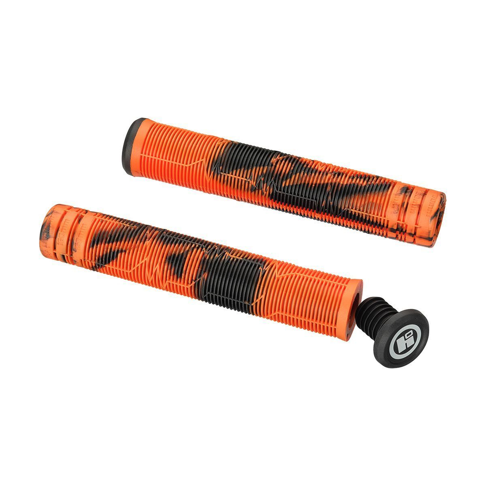 Грипсы HIPE H05 Duo черные/оранжевые 170 мм