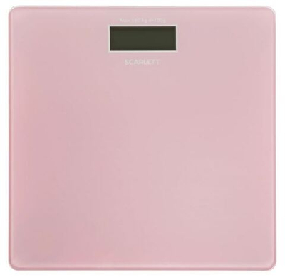 Весы напольные Scarlett SC-BS33E041 (розовые)