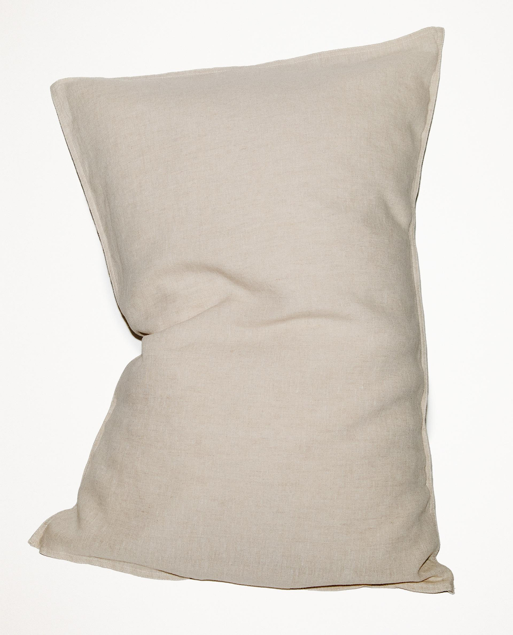Комплект постельного белья Zara Home, лён 100%, однотонный, 6150/091