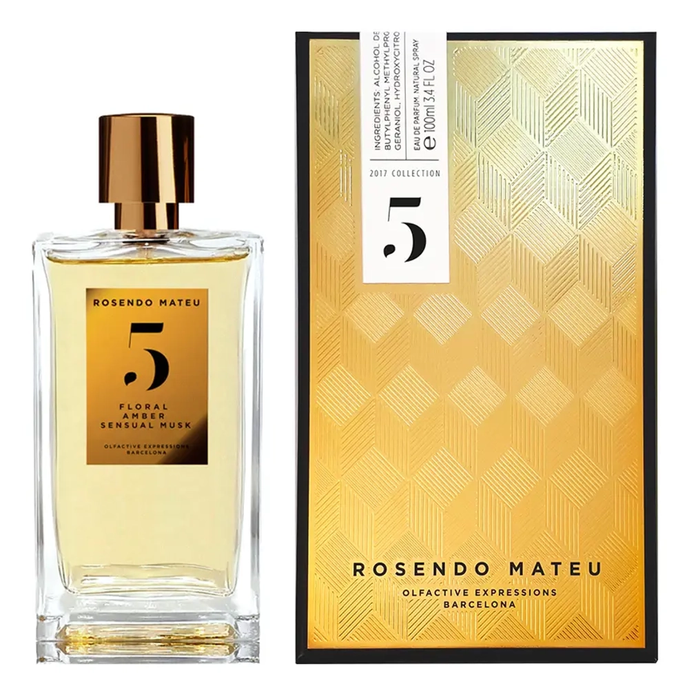 ROSENDO MATEU № 5 Floral, Amber, Sensual Musk