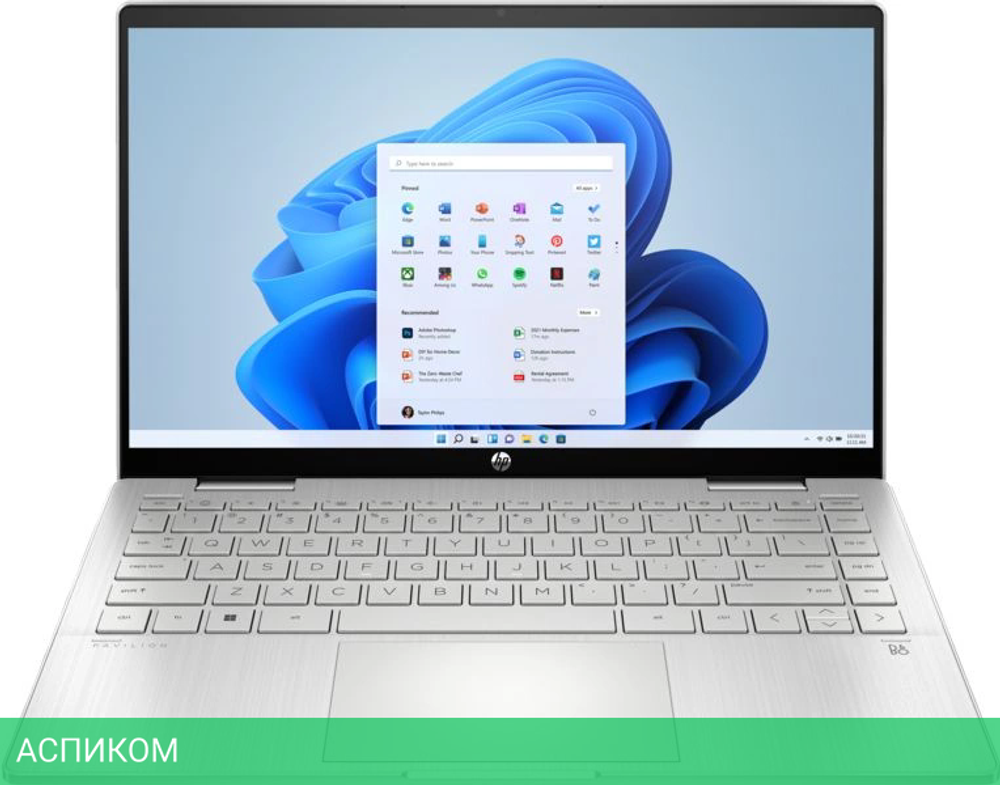 Ноутбук HP Pavilion x360 14-ek1015ci