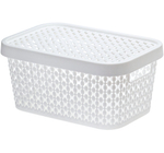 Коробка для хранения с крышкой "Пирула" 1,5л 190х130х90мм М2347