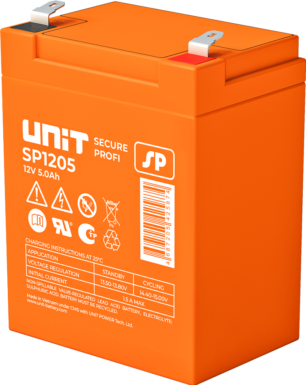 Аккумулятор UNIT SP-1205