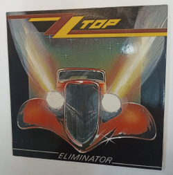 Винтажная виниловая пластинка ZZ Top Eliminator (Germany 1983)