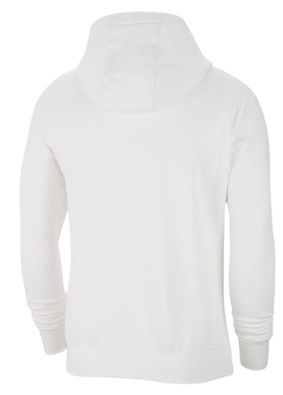 Мужская кофта теннисная Nike Swoosh M Club Hoodie FZ BB - white/white/black