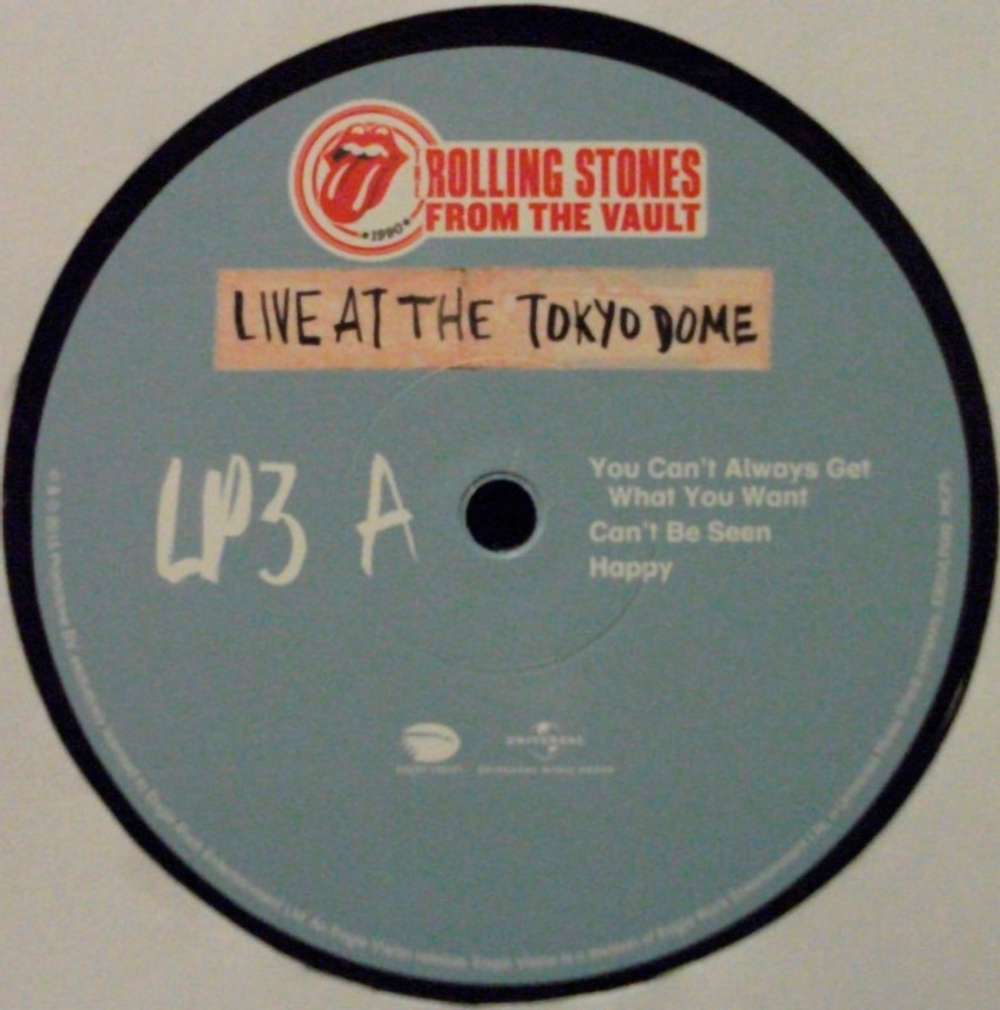 The Rolling Stones / Live At The Tokyo Dome - Tokyo 1990 (4LP+DVD)