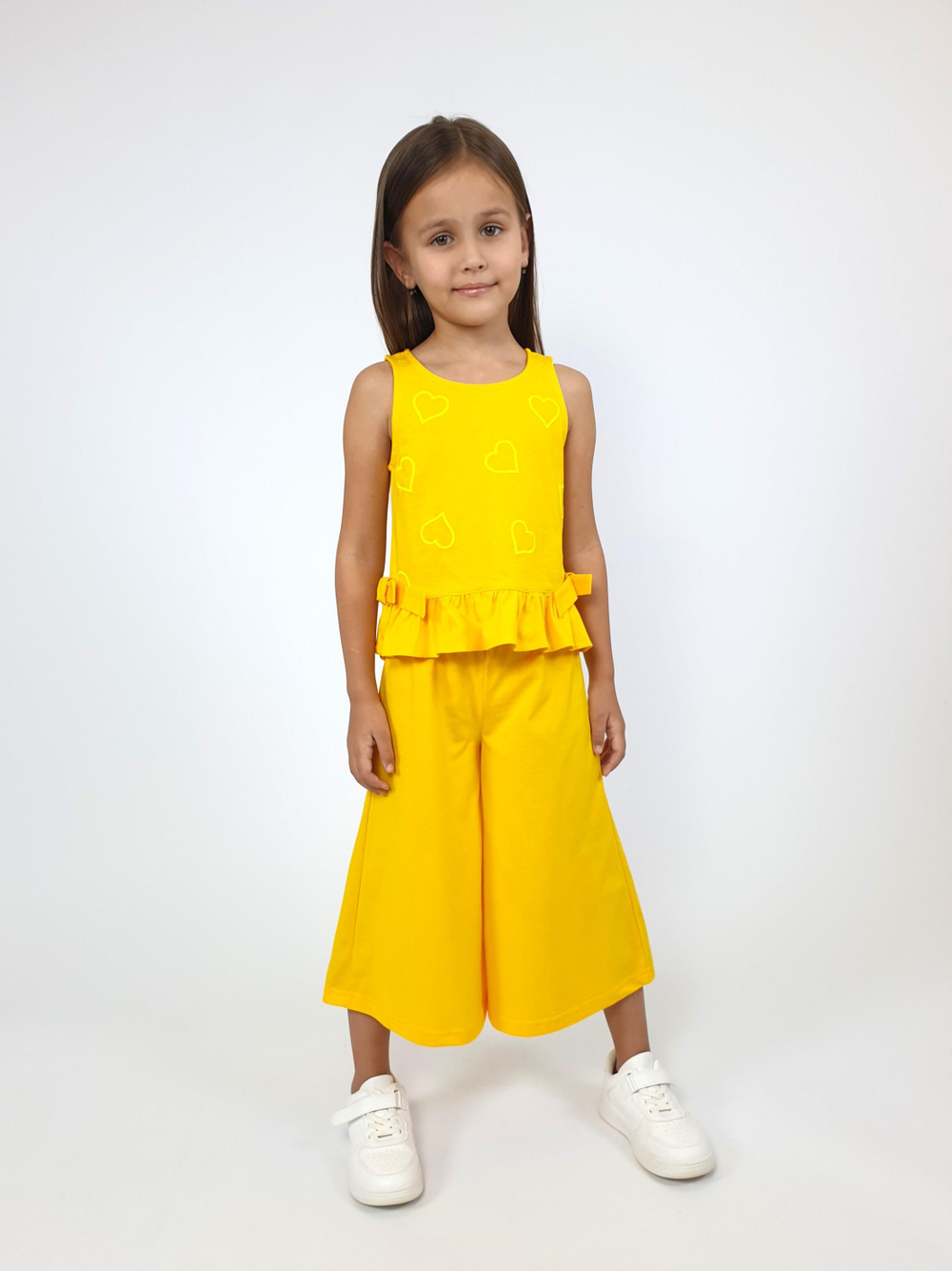 02-148-3 Комплект для девочки (туника+брюки)