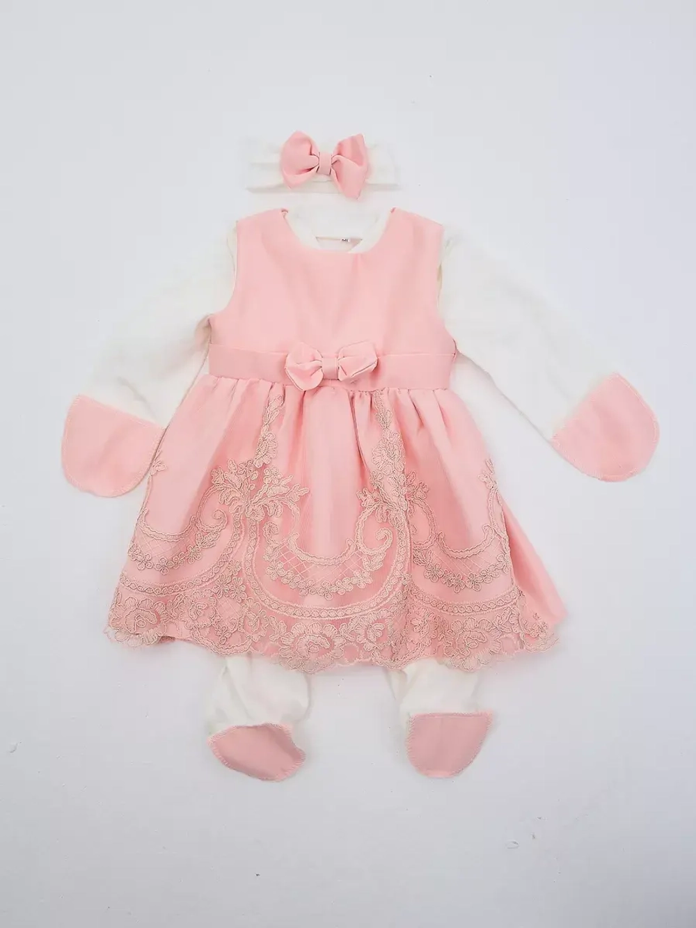 платье для новорожденной на выписку