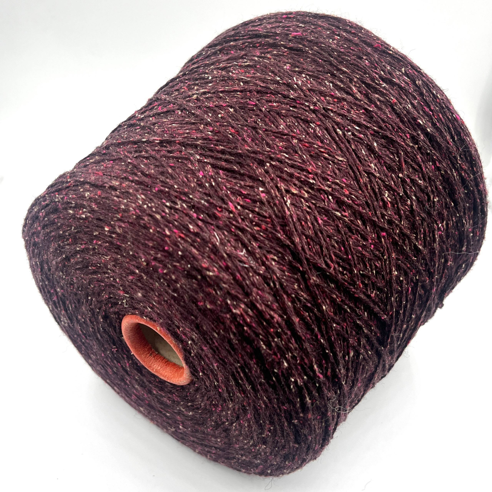 Меринос 50% кашемир 20% шелк 20% па 10% 500 м в 100 г, бургундия