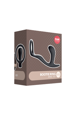 Насадка Fun Factory BOOTIE RING, силикон, чёрная, 13 см