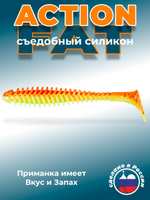 Силиконовая приманка ACTION FAT 6,1"(3шт) 155мм, цвет 324