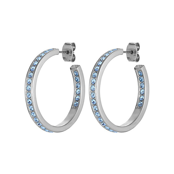 Серьги Dyrberg Kern JUSTINA SS LIGHT BLUE 420135 BL/S