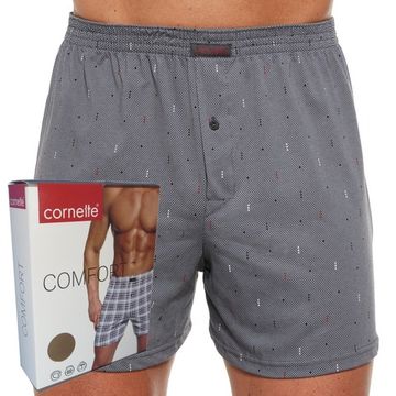Трусы мужские семейные Cornette Comfort серый орнамент 002/257