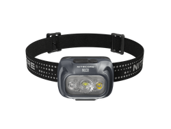 Фонарь светодиодный налобный Nitecore NU31, 550 лм., аккумулятор, серый