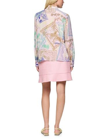 Marc Cain Блуза из вискозы и шелка