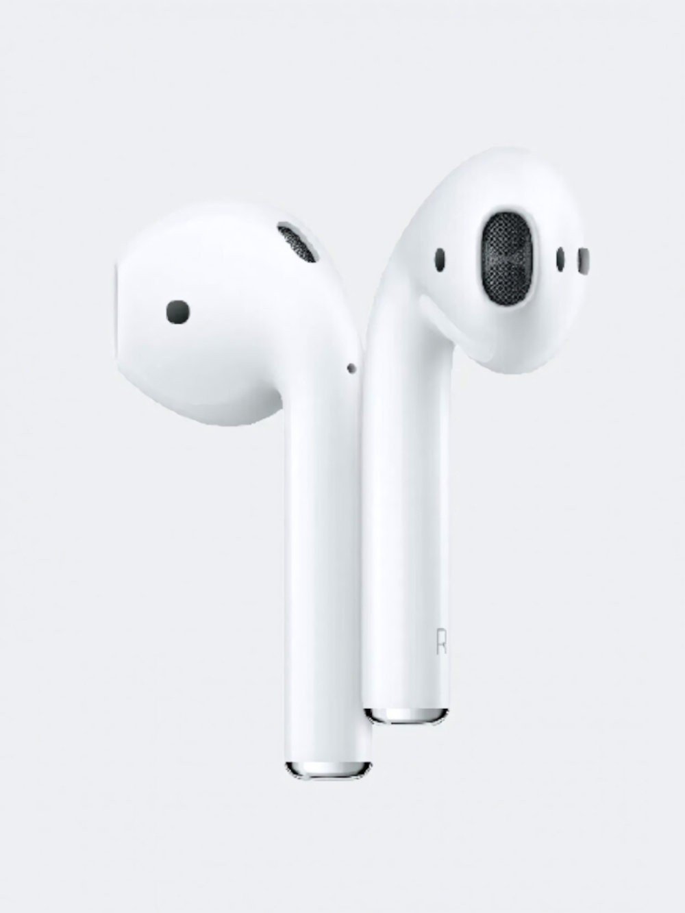 AirPods 2 (чип 6973+Light Sensor ) Без Лого ( в твердой пластиковой ванночке )