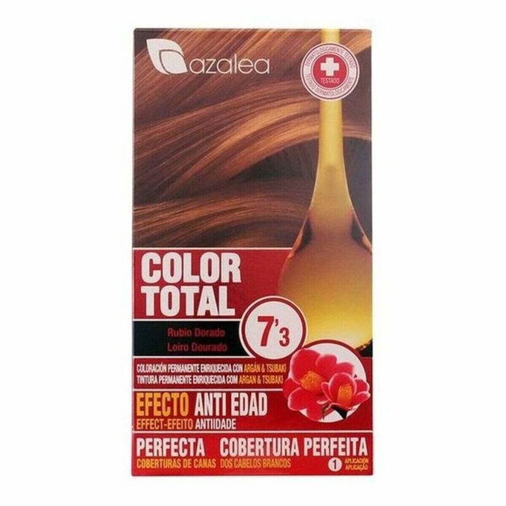 Антивозрастная постоянная краска Azalea Color Total Золотистый