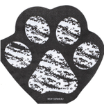 Салфетки фигурные «Лапки котика», 33 см, 12 шт