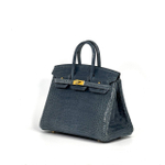Сумка Hermes из кожи крокодила 25 см