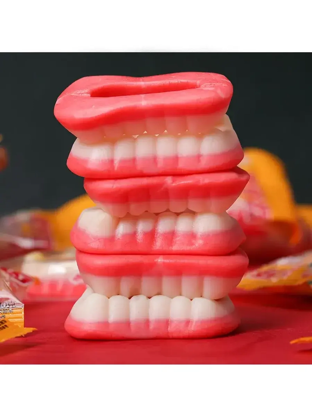 Жевательный мармелад Челюсти с Зубами 10 г * 60 шт