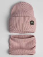 Шапка и снуд для девочки на осень