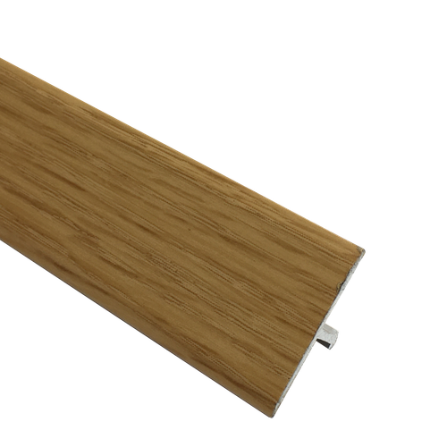 АТ 25мм "DO-4" 2,7м Дуб светлый (43) Т-обр. ламинир. алюм.