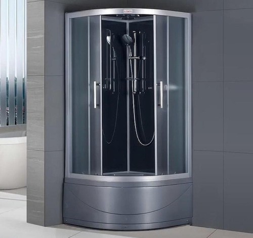 Душевая кабина Esbano (Эсбано) ESG-90CRB, с высоким поддоном, 90х90х210
