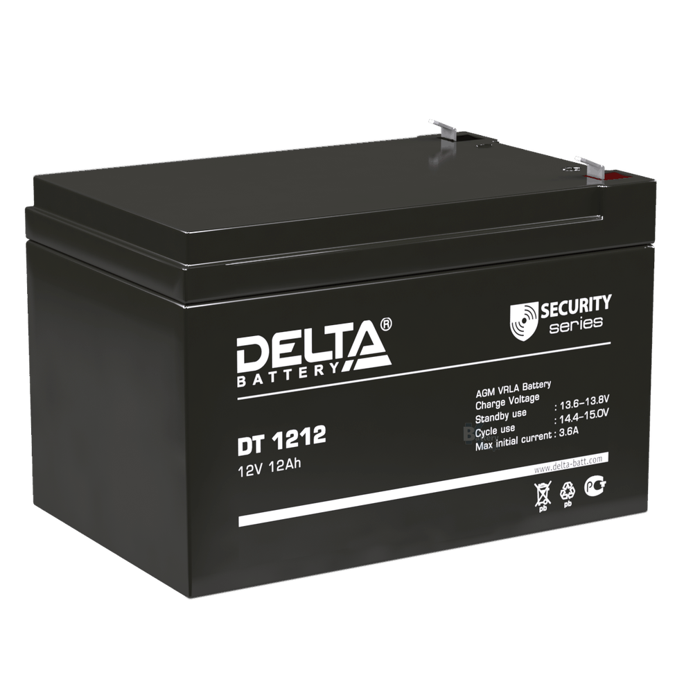 Аккумулятор Delta DT 1212 (AGM)