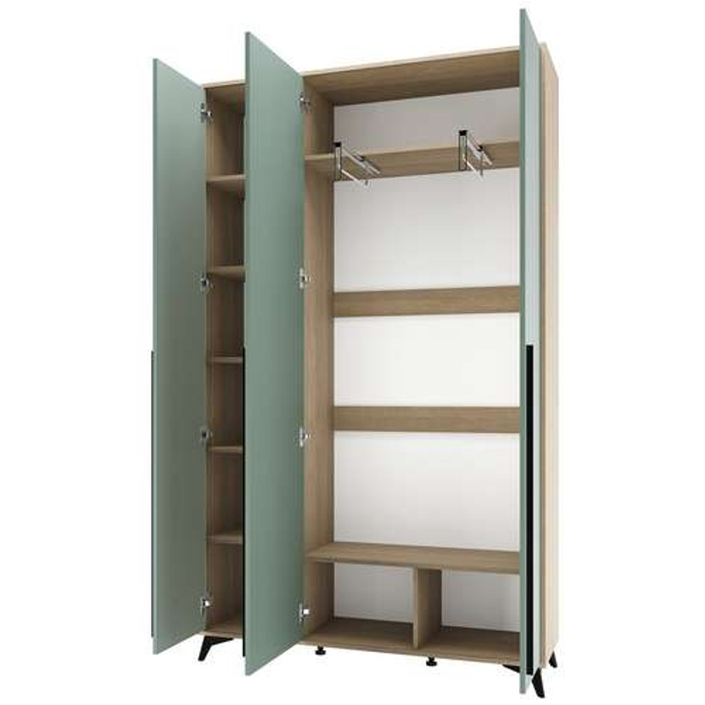 Шкаф 1300 3С "ЕВА" Дуб Экспрессив - Муссон