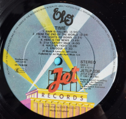 Винтажная виниловая пластинка LP ELO Electric Light Orchestra Time (UK 1981) Ticket To The Moon