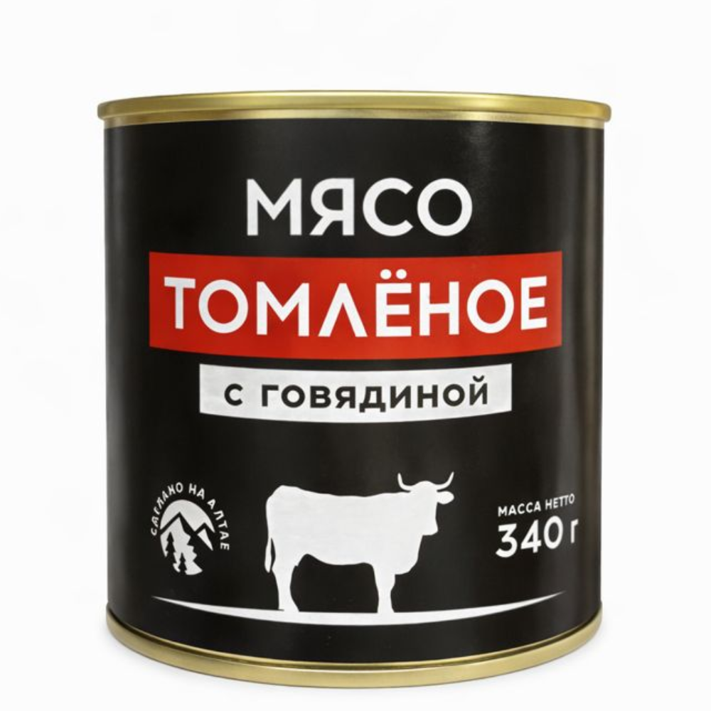 Мясо томленое с говядиной 340 гр