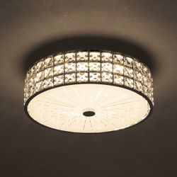 Citilux Портал CL32413G1 LED RGB Люстра хрустальная с пультом Хром