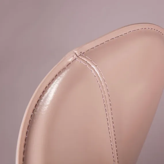 Полубарный стул Albert кожа капучино