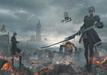 Артбук Путеводитель по миру NieR: Automata. Результаты исследования руин города