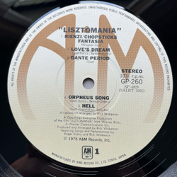 Винтажная виниловая пластинка LP Rick Wakeman Lisztomania (Япония 1975) (Оби) Листомания