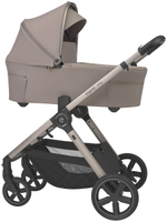 Детская коляска 3 в 1 Espiro Only 2026 и автокресло Pi Gray blue 529 sahara beige