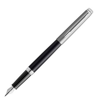 Перьевая ручка Waterman Hemisphere Matte SS Black CT с пером F (2146578)