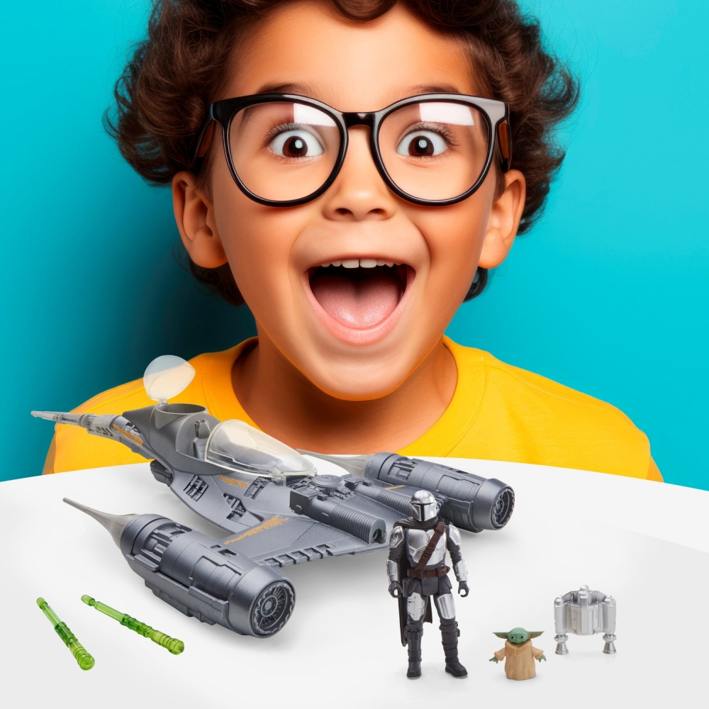Игровой набор Hasbro Star Wars 1467 F9950 Мандалорианский истребитель N-1 с фигурками F9950 — фото 19