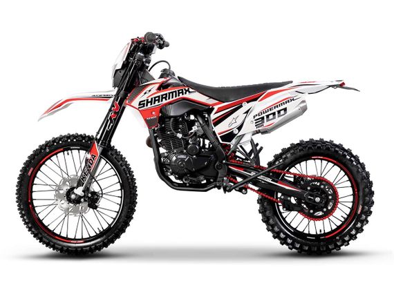 Мотоцикл кроссовый эндуро SHARMAX PowerMax 300 Air BN