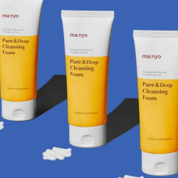 Manyo Пенка для глубокого очищения пор с церамидами - Pure deep cleansing foam, 100мл