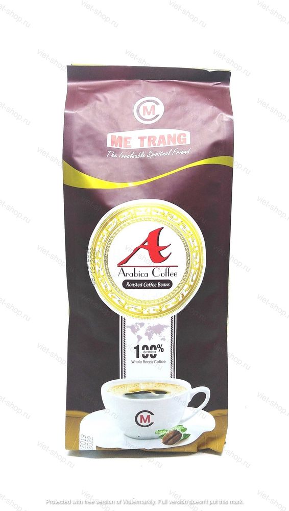 Зерновой кофе Me Trang Arabica, Вьетнам, 500 гр.