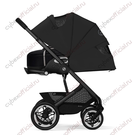 Детская коляска Cybex Talos S Lux 3 в 1 BLK Moon Black